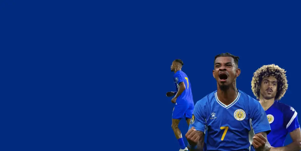 Teams photo of Curacao before match