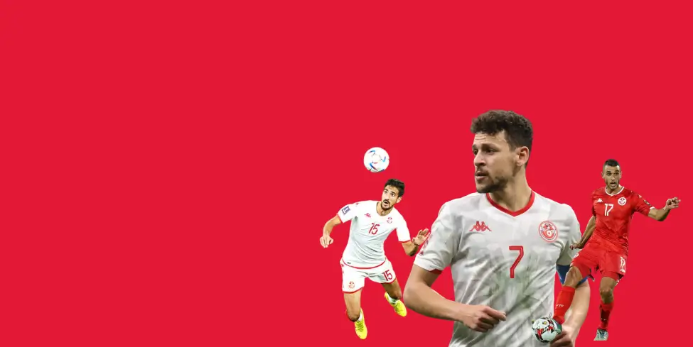 Teams photo of Tunisia before match