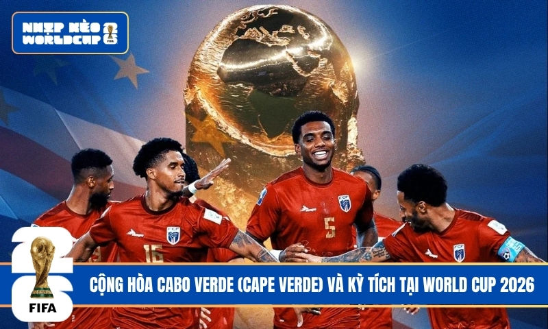 Teams photo of Cape Verde before match