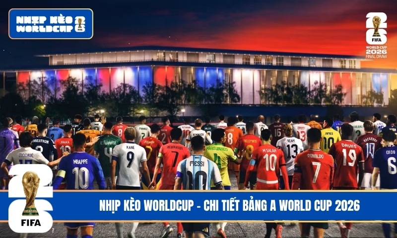 Bảng A World Cup 2026: Những cuộc đối đầu đầy khác biệt