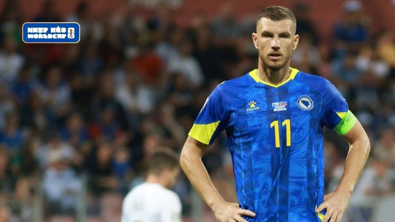 Edin Dzeko đội trưởng vững chắc cho toàn đội ở tuổi 40