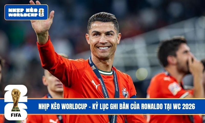 Kỷ Lục Ghi Bàn Của Ronaldo Tại WC chính thức chạm mốc 40 bàn