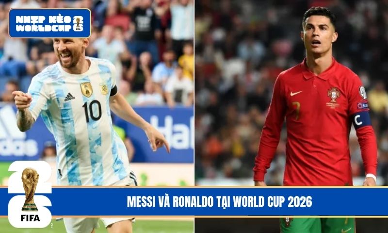 Messi và Ronaldo – Những kỷ lục khó phá nhất ở World Cup 2026