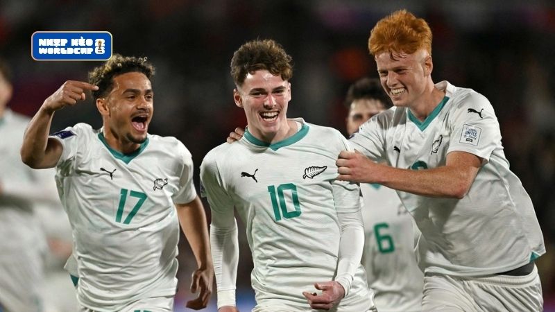 New Zealand là đội bét bảng