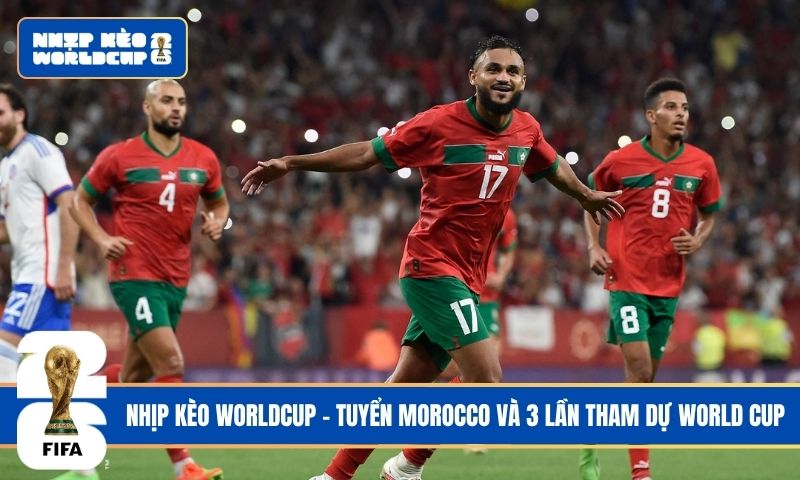 Chiến thắng vang dội của tuyển Morocco và 3 lần tham dự World Cup