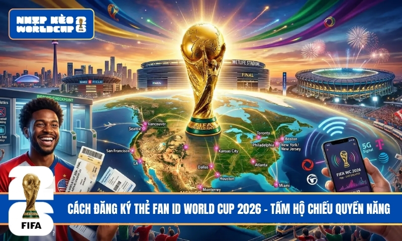 Cách Đăng Ký Thẻ Fan ID World Cup 2026 – Tấm Hộ Chiếu Quyền Năng