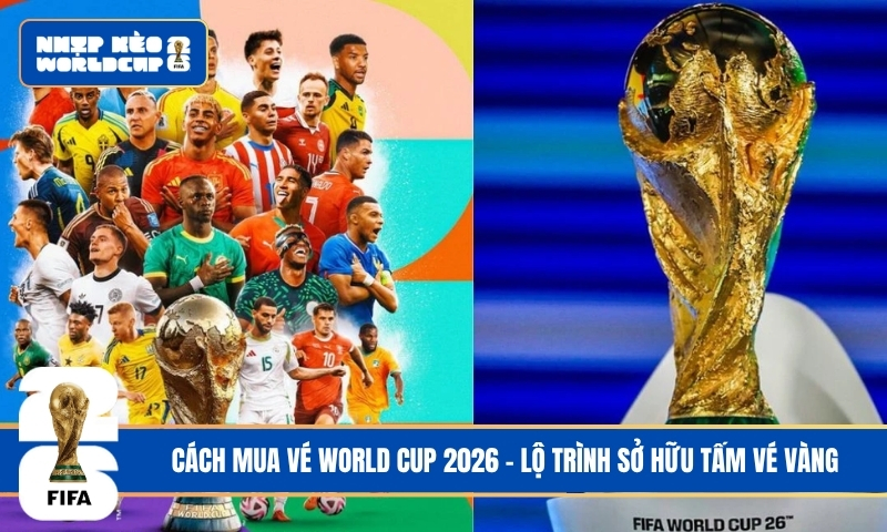 Cách Mua Vé World Cup 2026 – Lộ Trình Sở Hữu Tấm Vé Vàng