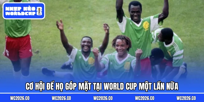 Cơ hội để họ góp mặt tại World Cup một lần nữa