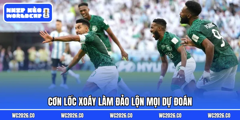 Cơn lốc xoáy làm đảo lộn mọi dự đoán