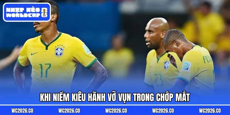 Khi niềm kiêu hãnh vỡ vụn trong chớp mắt