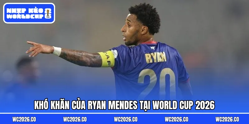 Khó khăn của Ryan Mendes tại World Cup 2026