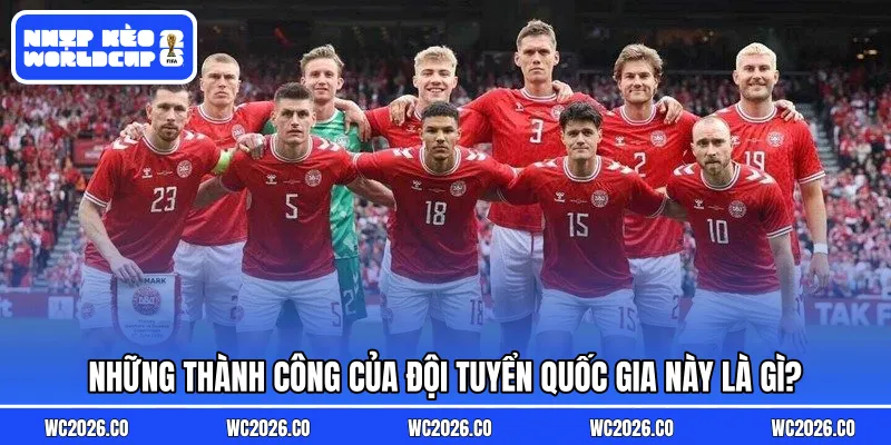 Những thành công của đội tuyển quốc gia này là gì?