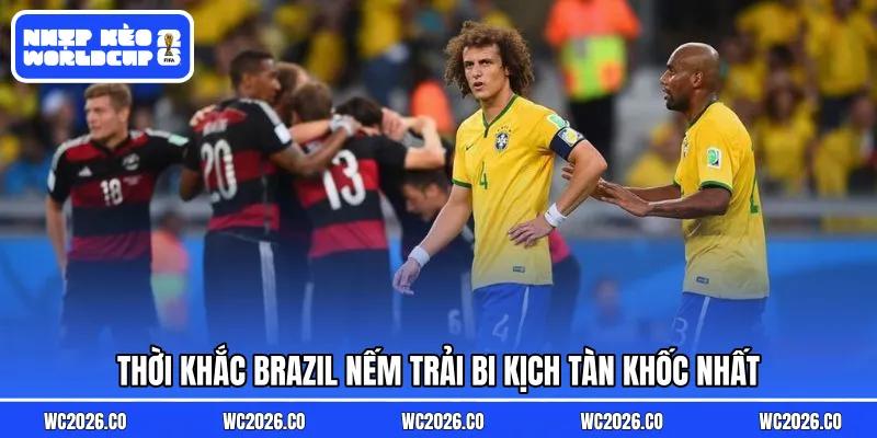 Thời khắc Brazil nếm trải bi kịch tàn khốc nhất