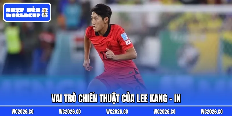 Vai trò chiến thuật của Lee Kang-in
