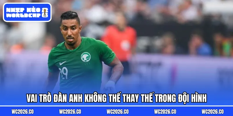 Vai trò đàn anh không thể thay thế trong đội hình