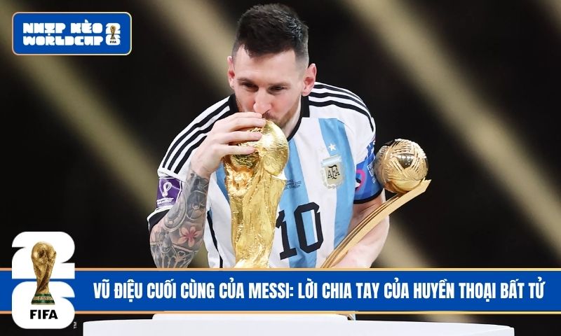Vũ điệu cuối cùng của Messi: Lời chia tay của một huyền thoại bất tử
