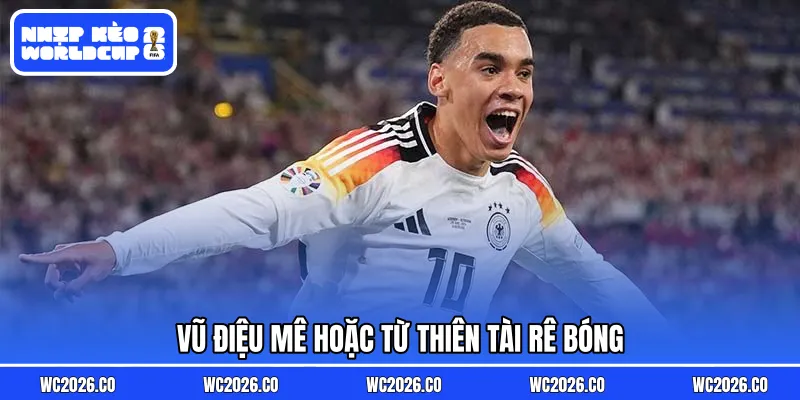 Vũ điệu mê hoặc từ thiên tài rê bóng