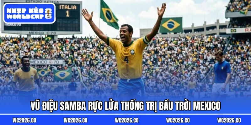 Vũ điệu Samba rực lửa thống trị bầu trời Mexico