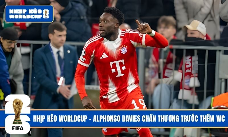 Alphonso Davies chấn thương: Tuyển Canada lo sốt vó trước World Cup