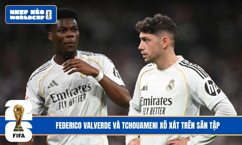 Khám Phá Toàn Cảnh Vụ Federico Valverde Và Tchouameni Xô Xát