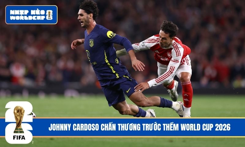 Johnny Cardoso chấn thương trước World Cup 2026: tuyển Mỹ đối diện biến số lớn