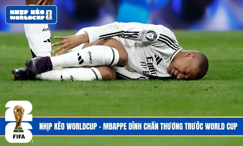 Mbappe dính chấn thương trước World Cup 2026: Nỗi lo của Les Bleus