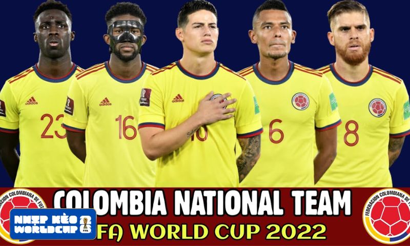 Đội hình Colombia tại World Cup 2026 chi tiết