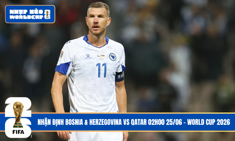 Đội hình dự kiến trước trận Bosnia & Herzegovina vs Qatar