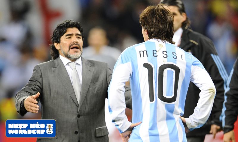 Khi Maradona truyền cảm hứng cho Messi