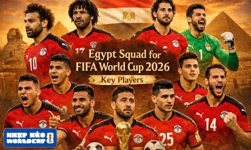 Danh sách triệu tập của đội tuyển Ai Cập tại World Cup 2026 Danh sách triệu tập của đội tuyển Ai Cập tại World Cup 2026