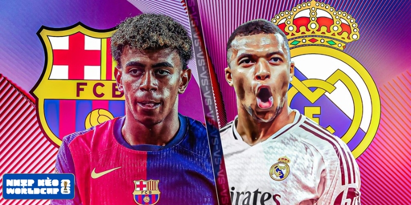 Trận chiến Real Madrid vs Barcelona đang rất được mong chờ