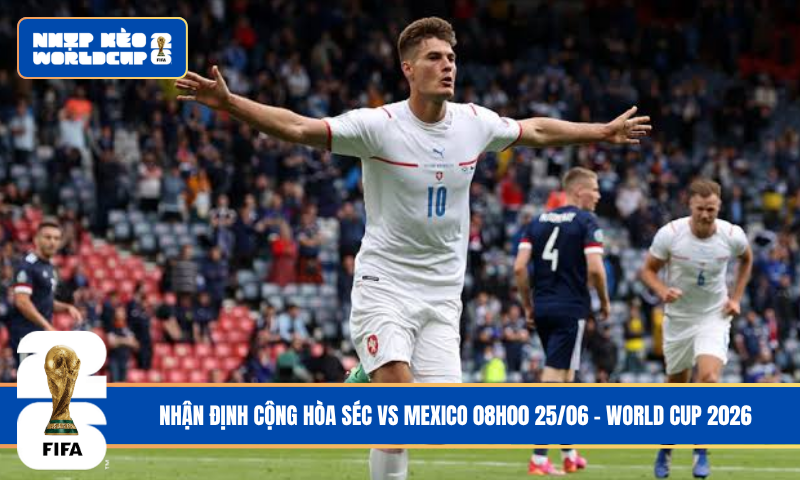 Đội hình dự kiến trước trận Cộng hòa Séc vs Mexico Đội hình dự kiến trước trận Cộng hòa Séc vs Mexico