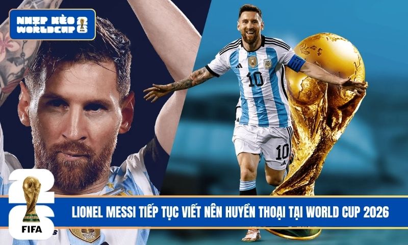 Lionel Messi tiếp tục viết nên huyền thoại tại World Cup 2026