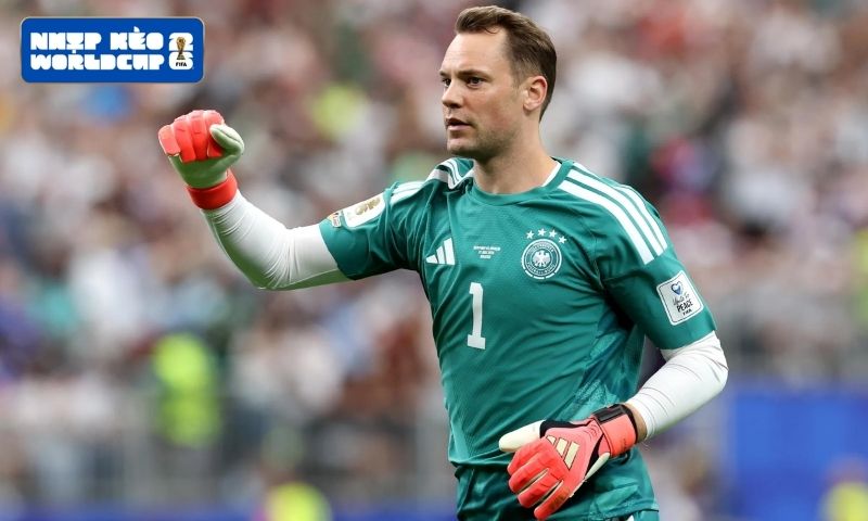 Manuel Neuer đứng trước cột mốc lịch sử tại World Cup 2026