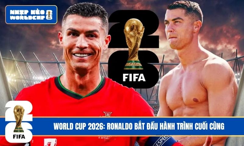 World Cup 2026: Ronaldo bắt đầu hành trình cuối cùng