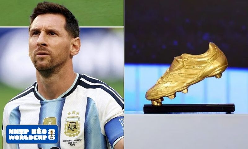 Messi dẫn đầu cuộc đua Chiếc giày Vàng World Cup 2026 Messi dẫn đầu cuộc đua Chiếc giày Vàng World Cup 2026
