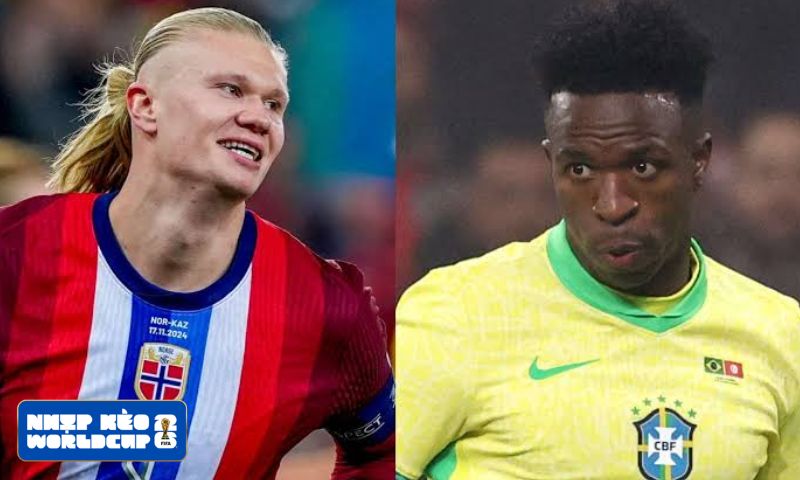 Haaland và Vinícius Jr. trở thành tâm điểm Haaland và Vinícius Jr. trở thành tâm điểm