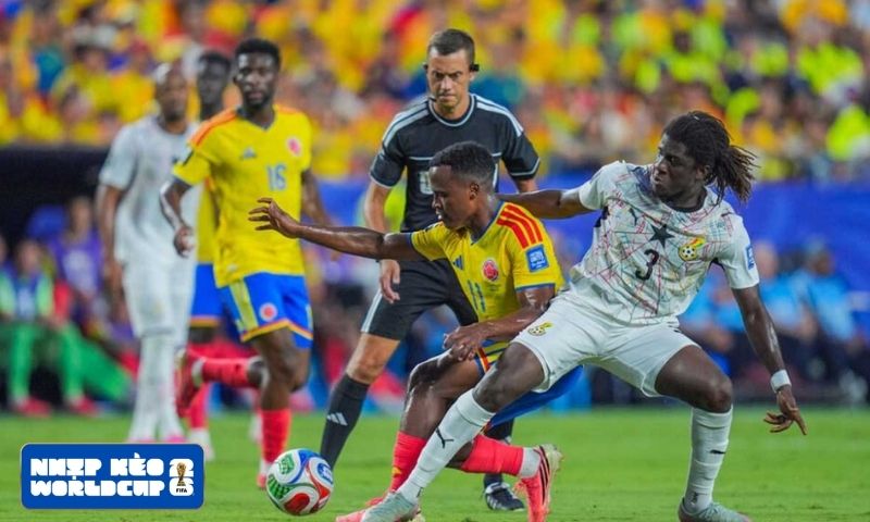 Colombia kết liễu Ghana chỉ sau một khoảnh khắc tỏa sáng
