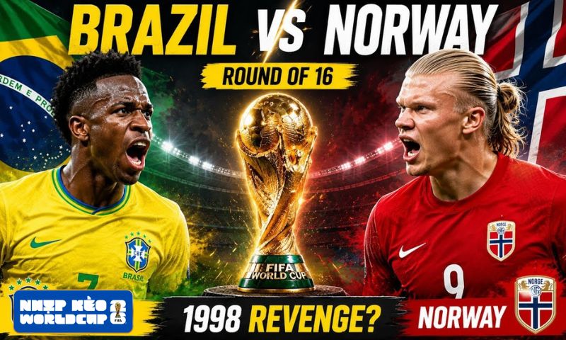 Đại chiến Brazil chờ Haaland ở vòng 16 đội Đại chiến Brazil chờ Haaland ở vòng 16 đội
