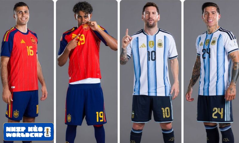 Argentina và Tây Ban Nha - hai triết lý bóng đá khác biệt tạo nên trận chung kết đáng chờ đợi Argentina và Tây Ban Nha - hai triết lý bóng đá khác biệt tạo nên trận chung kết đáng chờ đợi