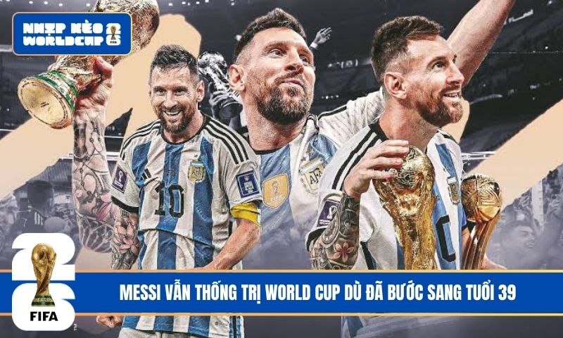 Messi vẫn thống trị World Cup dù đã bước sang tuổi 39