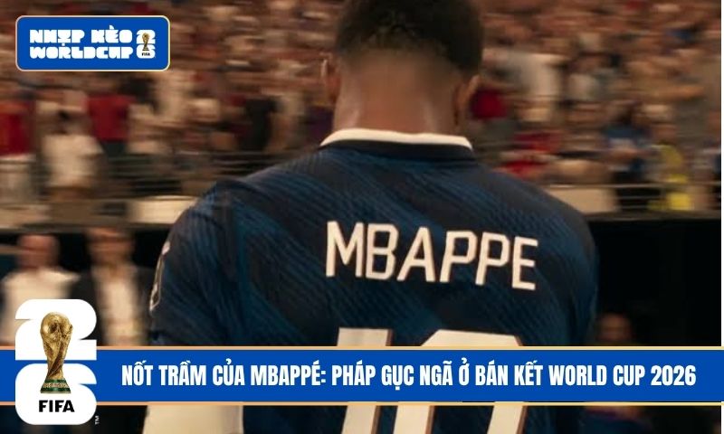 Nốt trầm của Mbappé: Pháp gục ngã ở bán kết World Cup 2026